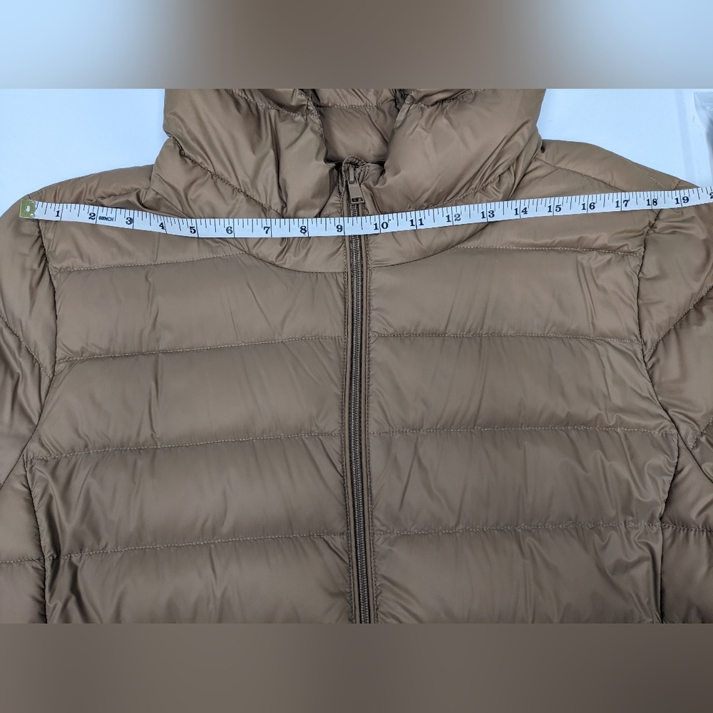 ❄️SIMONS Women's 3/4 Length Down Puffer in Caramel, Size XXL w/Travel Pouch - Picture 4 of 12